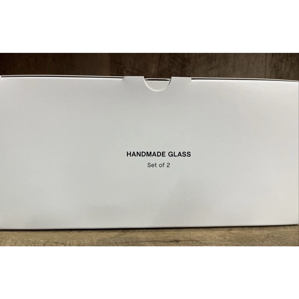 HAY Borosilicate Handmade Glass Mugs Set Of 2 Year Jade 350 ML/11.75 OZ. - NEW - Picture 2 of 5